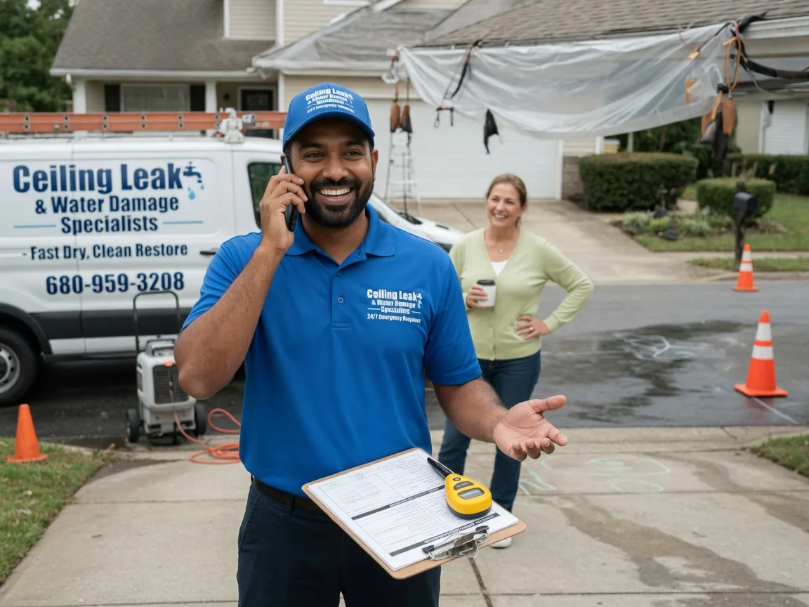 Ceiling Leak Cleanup Hershey, PA FAQs